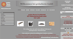 Desktop Screenshot of grohatherm.de